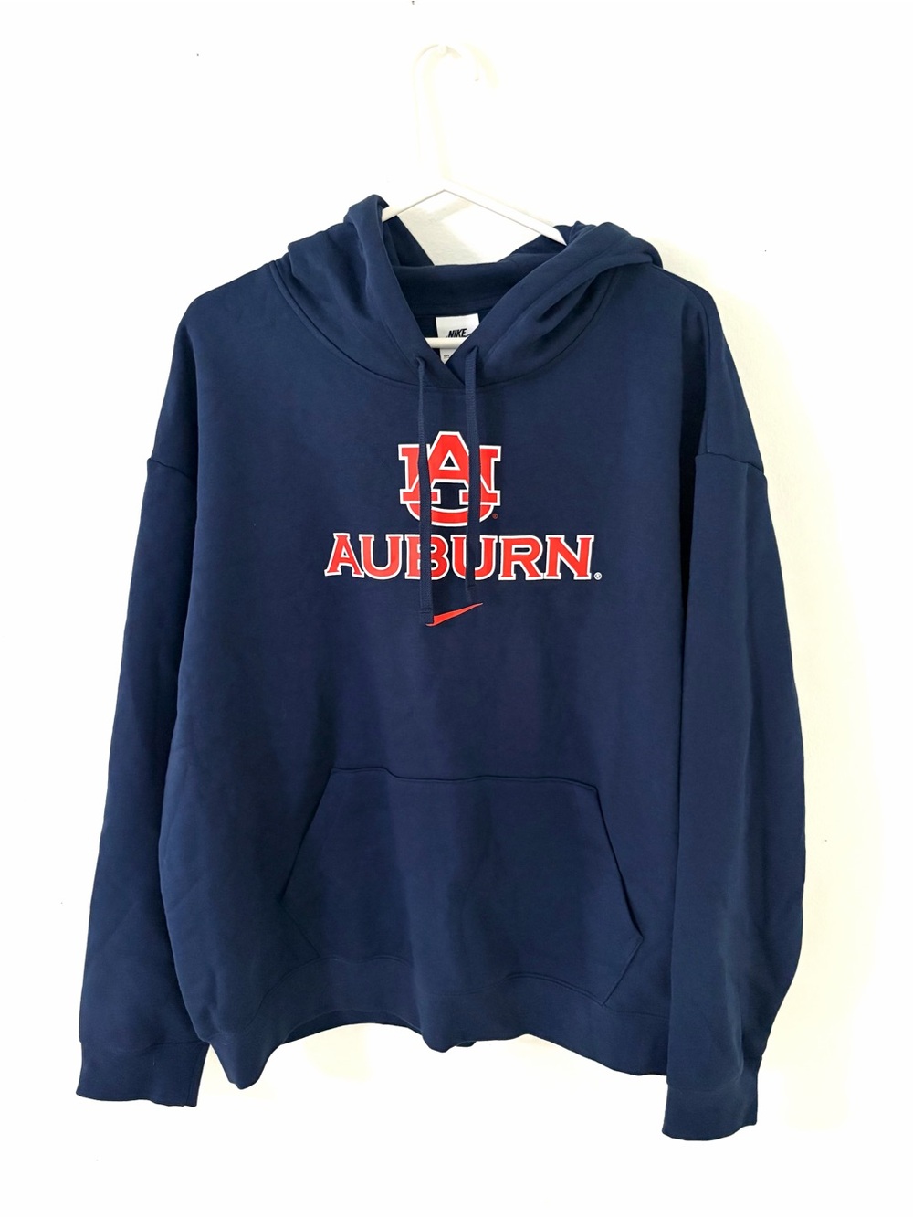 Nike AU Auburn Tigers Pullover Hoodie, Size: XXL